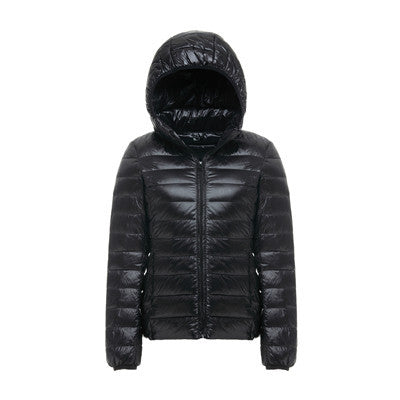 Woman Hooded Ultra Light Down Jackets